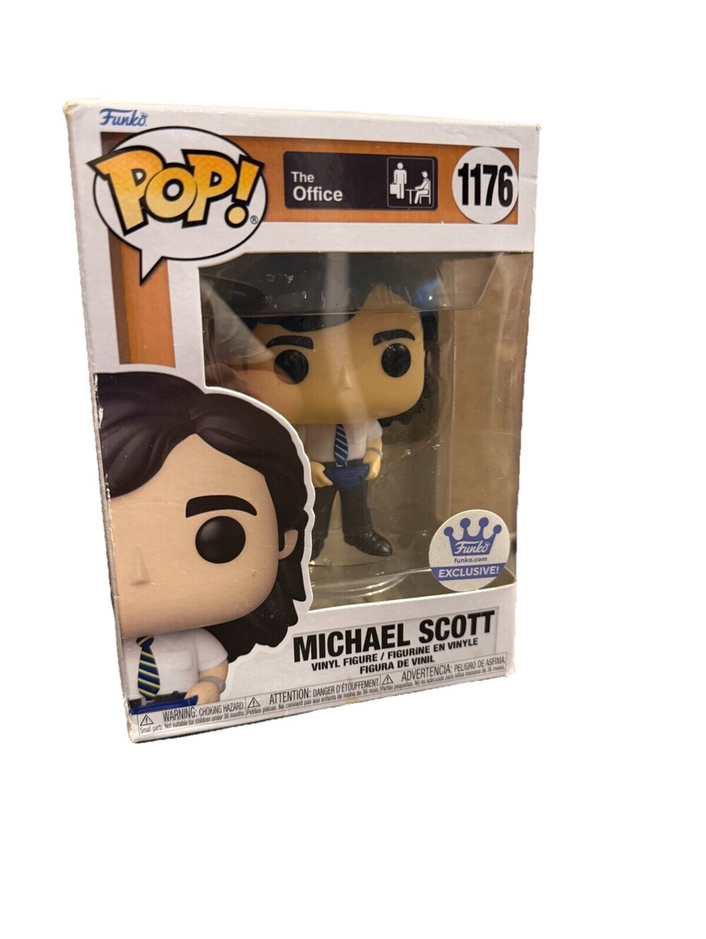 Funko Pop The Office Michael Scott #1176 Funko Exclusive Vinyl Figure
